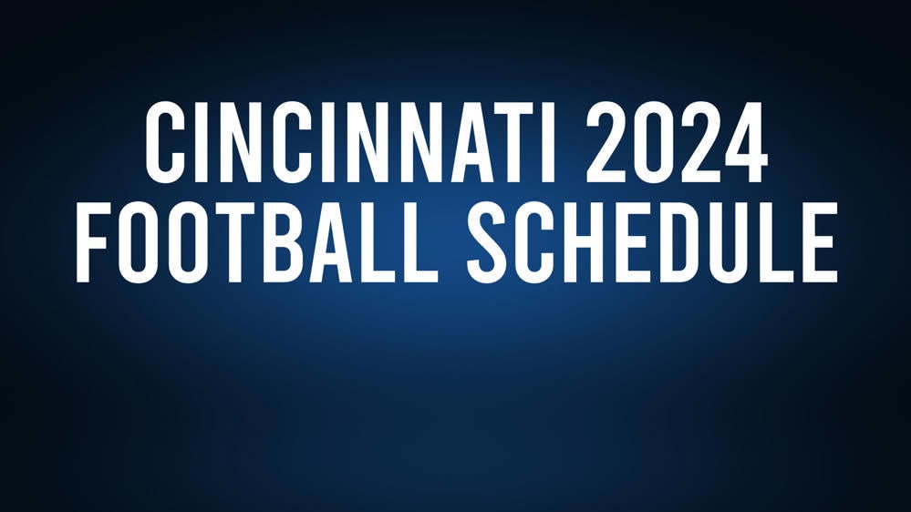 Cincinnati 2024 Football Schedule, Record, Results The Panolian