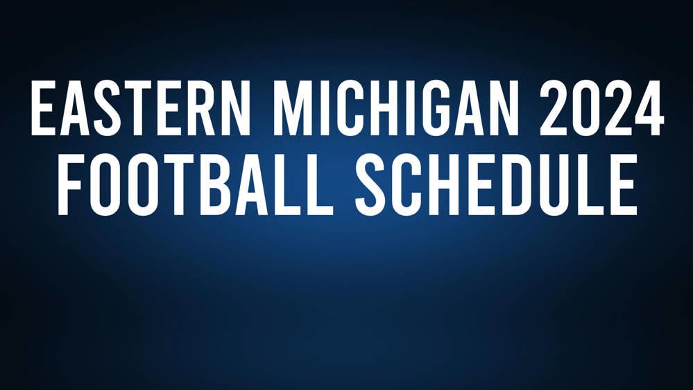 Eastern Michigan 2024 Football Schedule, Record, Results The Panolian