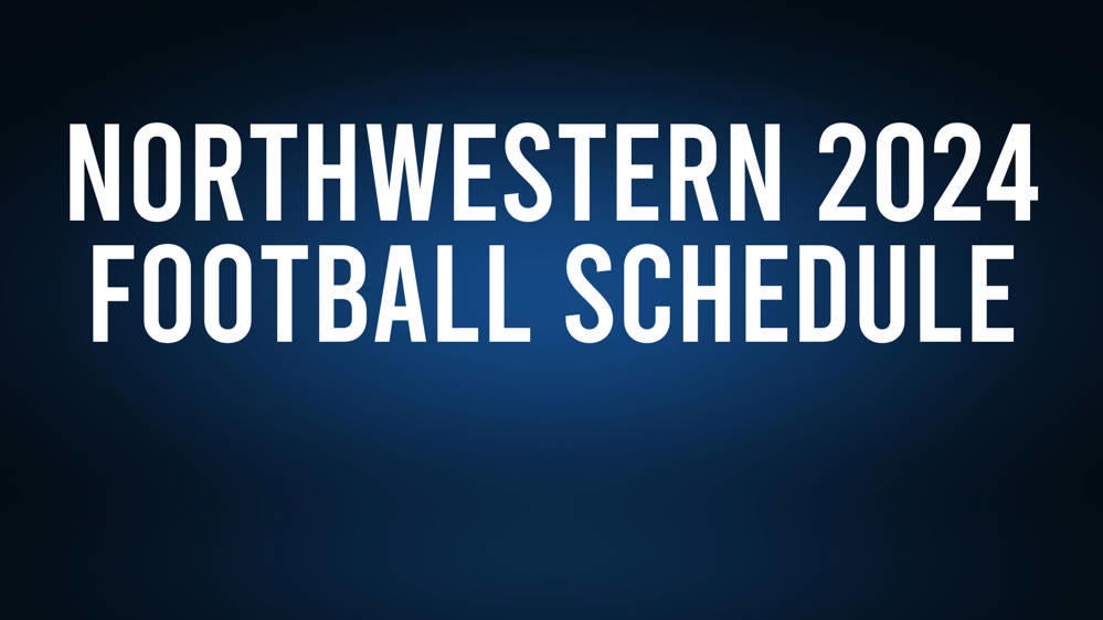 Northwestern 2024 Football Schedule Pdf Loree Ofelia