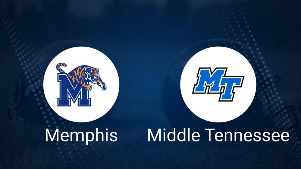 Best Bets, Predictions & Odds for the Middle Tennessee vs. Memphis Game – Saturday, Sept. 28