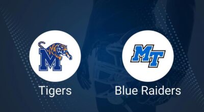 Memphis vs. Middle Tennessee Sept. 28 Tickets & Start Time