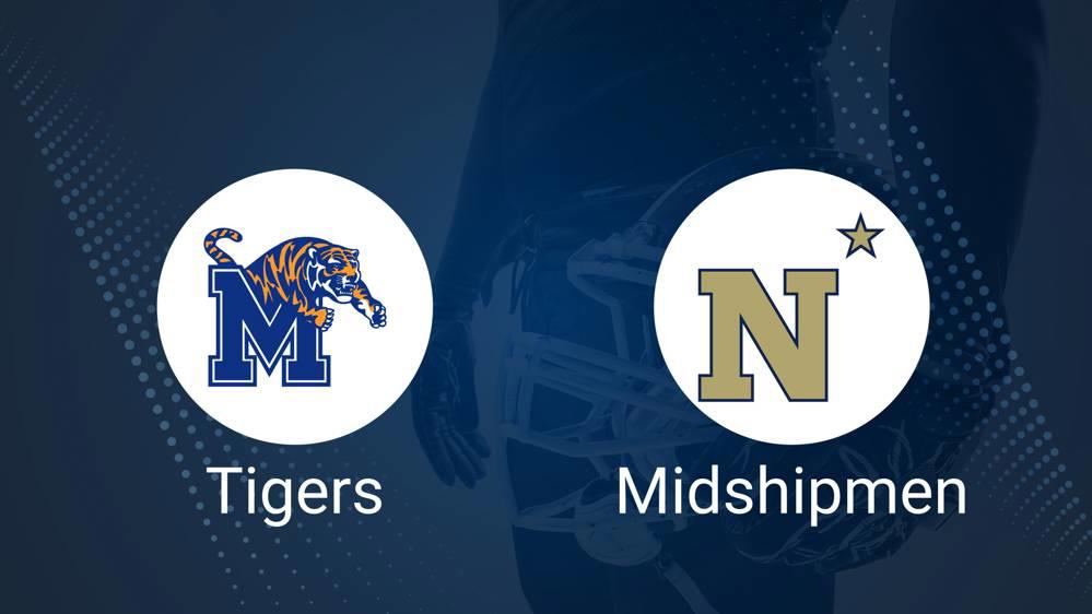 Memphis vs. Navy Sept. 21 Tickets & Start Time