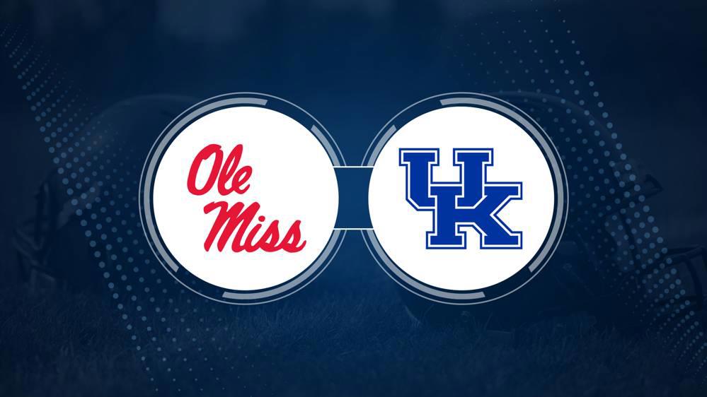 Ole Miss vs. Kentucky: Odds, spread, and over/under - Sept. 28