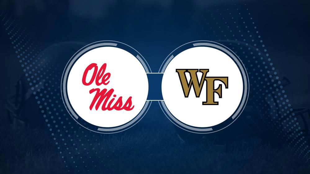 Ole Miss vs. Wake Forest: Odds, spread, and over/under - Sept. 14