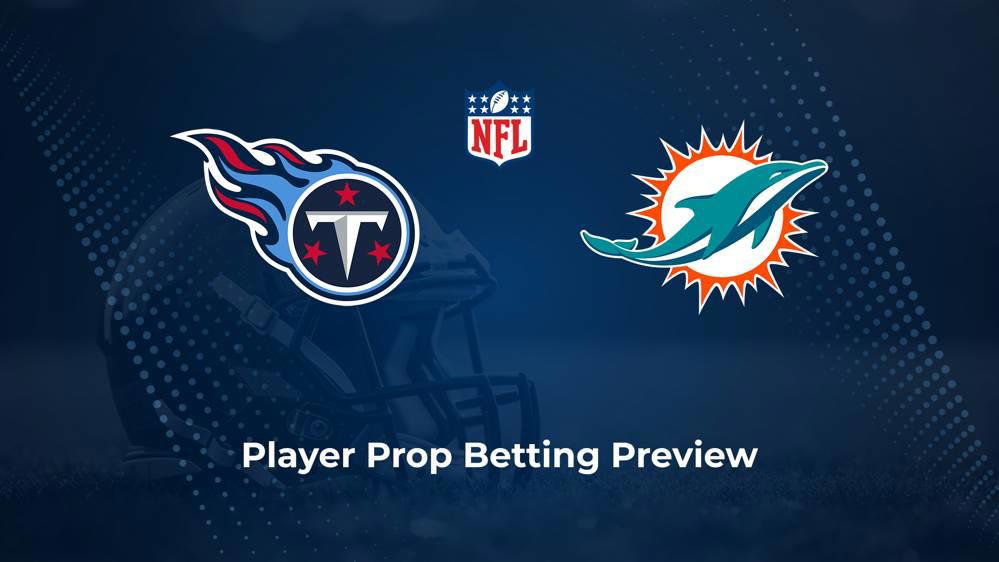 Titans vs. Dolphins Player Props & Odds Week 4 The Panolian