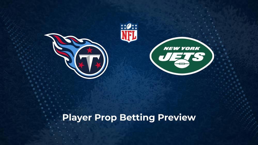 Titans vs. Jets Player Props & Odds – Week 2