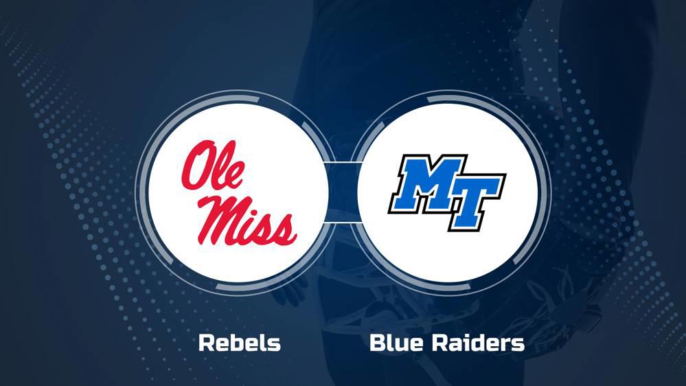 Where to Watch Ole Miss vs. Middle Tennessee on TV or Streaming Live - Sept. 7