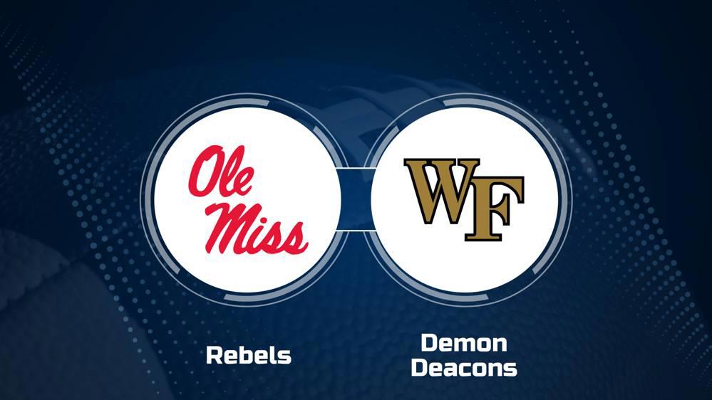 Where to Watch Ole Miss vs. Wake Forest on TV or Streaming Live - Sept. 14