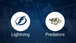 Lightning vs. Predators Injury Report Today - October 28