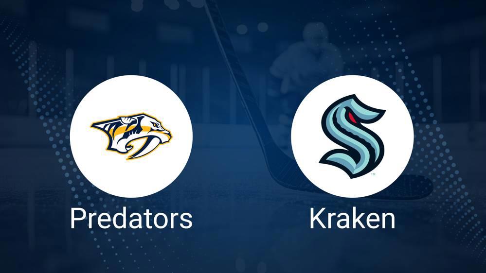 Predators vs. Kraken Injury Report Today - October 15