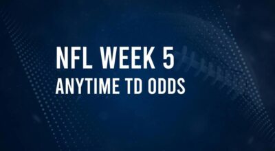 Week 5 Anytime Touchdown Scorers: Best Bets and Odds