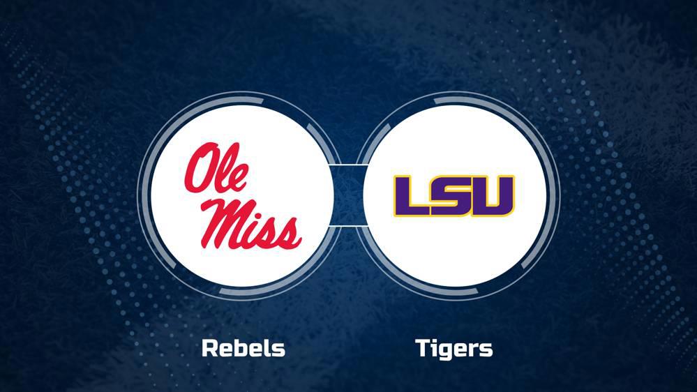 Where to Watch Ole Miss vs. LSU on TV or Streaming Live - Oct. 12