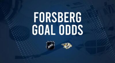 Will Filip Forsberg Score a Goal Against the Bruins on October 22?