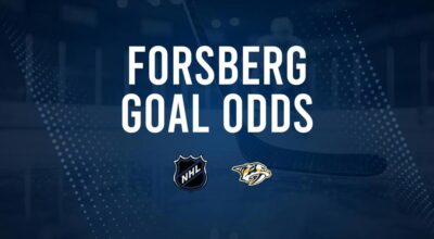 Will Filip Forsberg Score a Goal Against the Kraken on October 15?