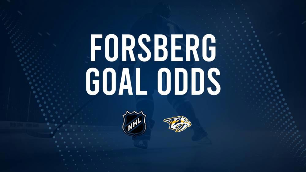 Will Filip Forsberg Score a Goal Against the Oilers on October 31?