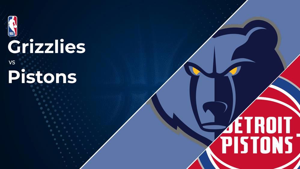 Grizzlies vs. Pistons Tickets Available – Wednesday, Nov. 27