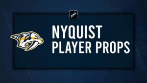 Gustav Nyquist Player Prop Bets for the Predators vs. Avalanche Game - November 11