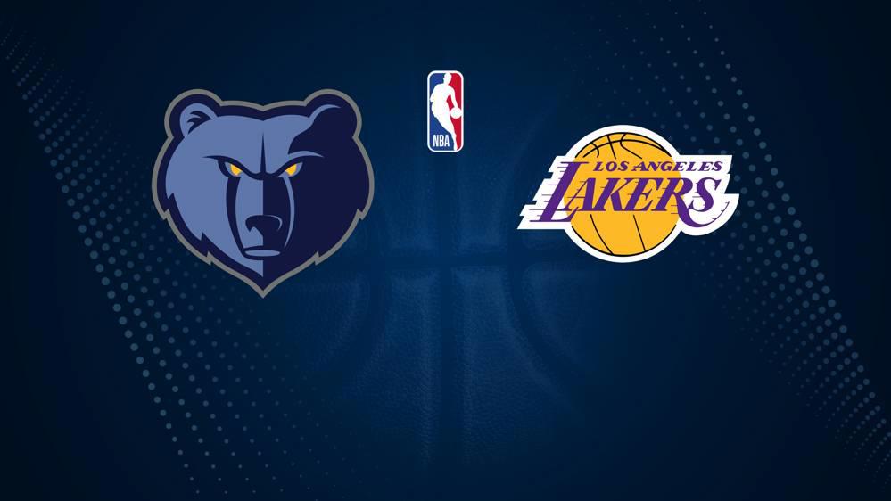 How to Watch the Grizzlies vs. Lakers Game: Streaming & TV Channel Info for November 6