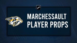 Jonathan Marchessault Player Prop Bets for the Predators vs. Avalanche Game - November 11