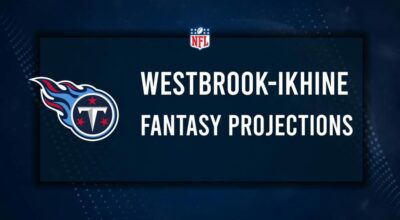 Nick Westbrook-Ikhine Fantasy Projections: Week 13 vs. the Commanders