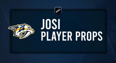 Roman Josi Player Prop Bets for the Predators vs. Avalanche Game - November 11