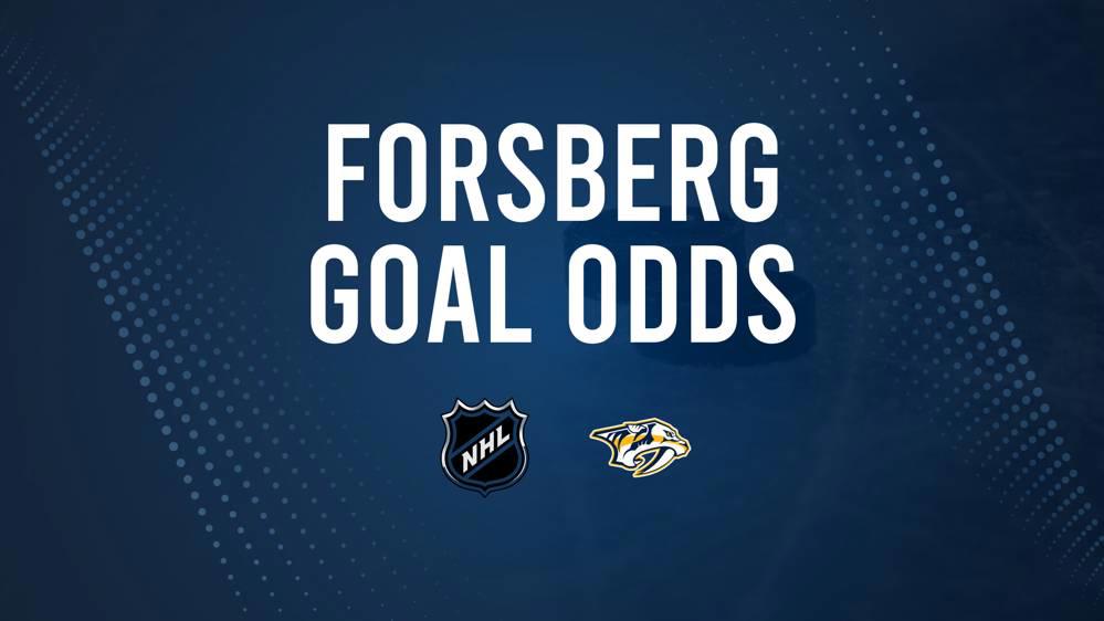 Will Filip Forsberg Score a Goal Against the Capitals on November 6?