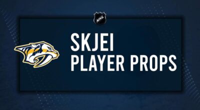 Brady Skjei Player Prop Bets for the Predators vs. Hurricanes Game - December 23