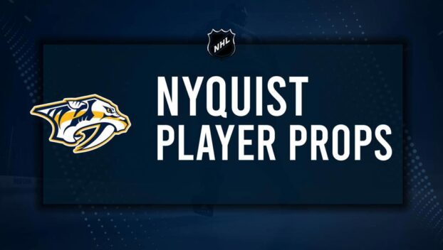 Gustav Nyquist Player Prop Bets for the Predators vs. Wild Game - November 30