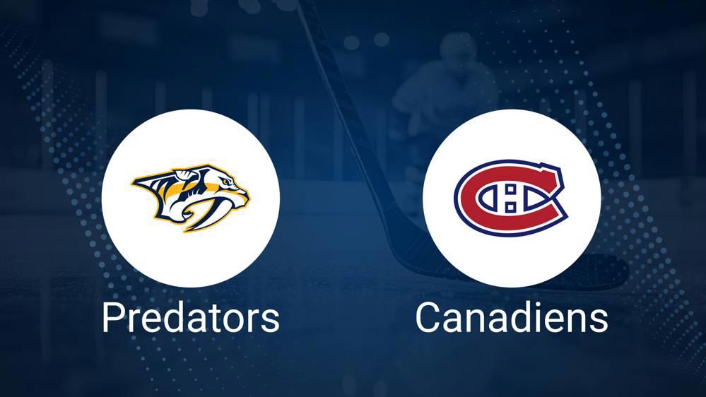 How to Pick the Predators vs. Canadiens Game with Odds, Spread, Betting Line and Stats – December 5