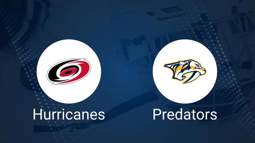 Hurricanes vs. Predators Injury Report Today - December 23