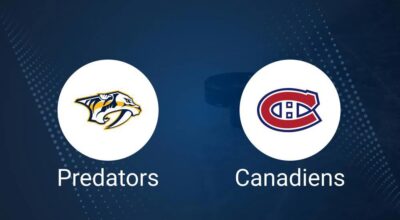 Predators vs. Canadiens Injury Report Today - December 5