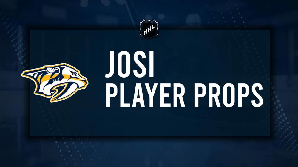 Roman Josi Player Prop Bets for the Predators vs. Blues Game - December 27