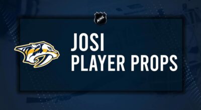 Roman Josi Player Prop Bets for the Predators vs. Canadiens Game - December 5