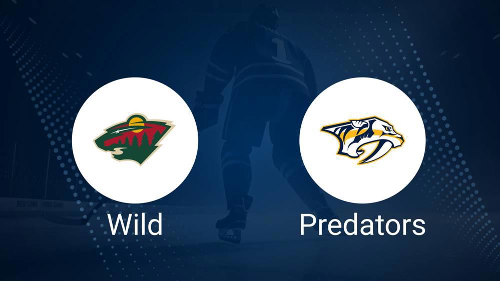 Where to Watch Minnesota Wild vs. Nashville Predators on TV or Streaming Live - December 31