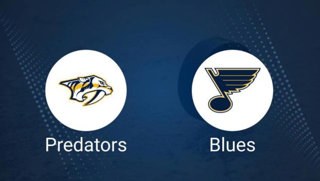 Where to Watch Nashville Predators vs. St. Louis Blues on TV or Streaming Live - December 27