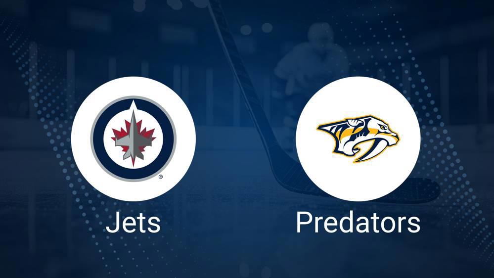 Where to Watch Winnipeg Jets vs. Nashville Predators on TV or Streaming Live - December 30