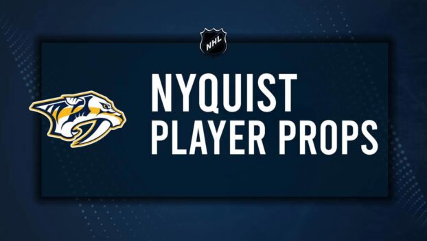 Gustav Nyquist Player Prop Bets for the Predators vs. Sharks Game - January 21