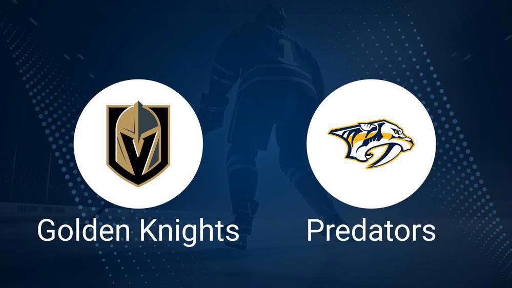 How to Pick the Golden Knights vs. Predators Game with Odds, Spread, Betting Line and Stats – January 14