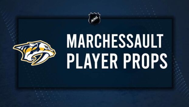 Jonathan Marchessault Player Prop Bets for the Predators vs. Wild Game - January 18