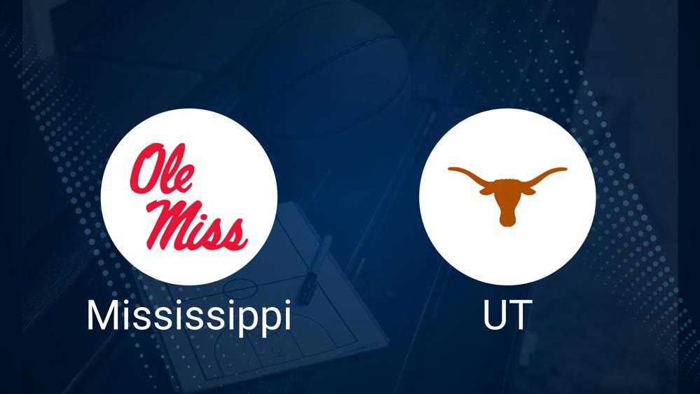 Ole Miss vs. Texas Basketball Tickets - Wednesday, January 29