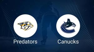 Predators vs. Canucks Injury Report Today - January 29