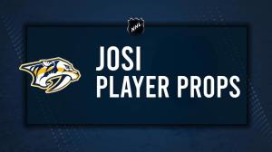 Roman Josi Player Prop Bets for the Predators vs. Sabres Game - January 31