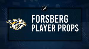 Filip Forsberg Player Prop Bets for the Predators vs. Jets Game - February 27