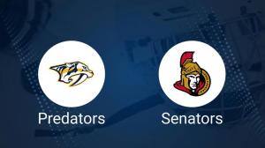How to Pick the Predators vs. Senators Game with Odds, Spread, Betting Line and Stats – February 3
