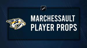 Jonathan Marchessault Player Prop Bets for the Predators vs. Penguins Game - February 1