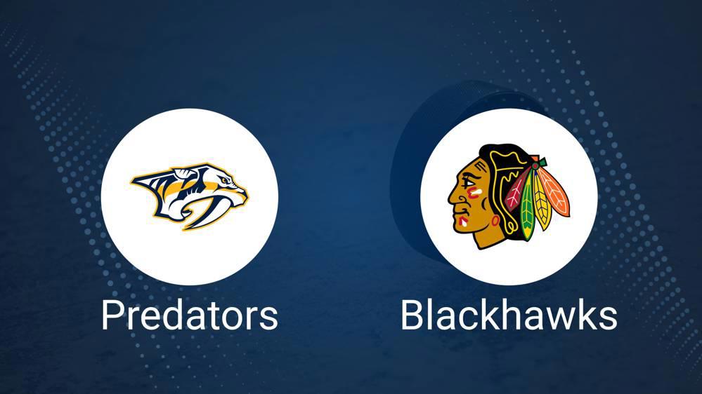 Where to Watch Nashville Predators vs. Chicago Blackhawks on TV or Streaming Live - February 7