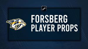 Filip Forsberg Player Prop Bets for the Predators vs. Islanders Game - March 1