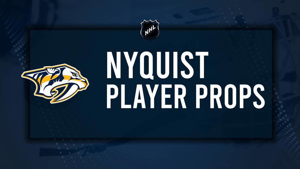 Gustav Nyquist Player Prop Bets for the Predators vs. Islanders Game - March 1